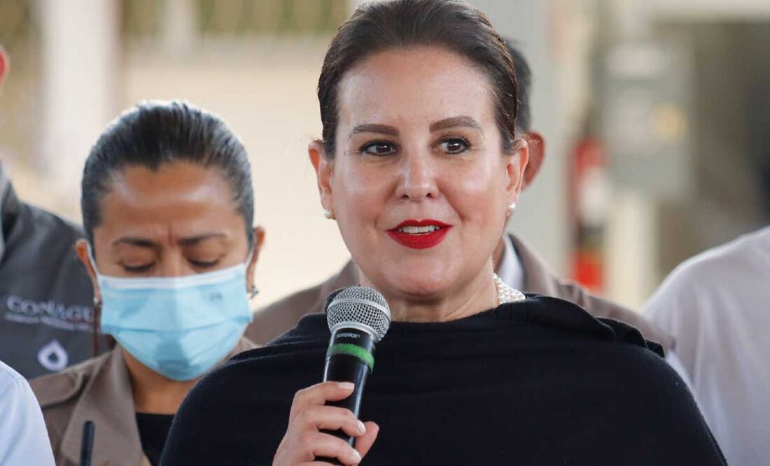 Ana Lucía Hill Mayoral llevará las riendas del gobierno estatal durante los siguientes días | Foto: Agencia Es Imagen para El Universal Puebla