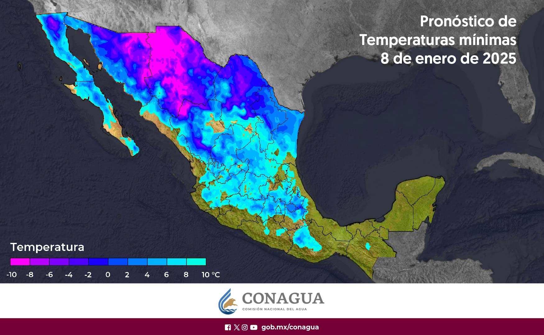 Foto: X @conagua_clima