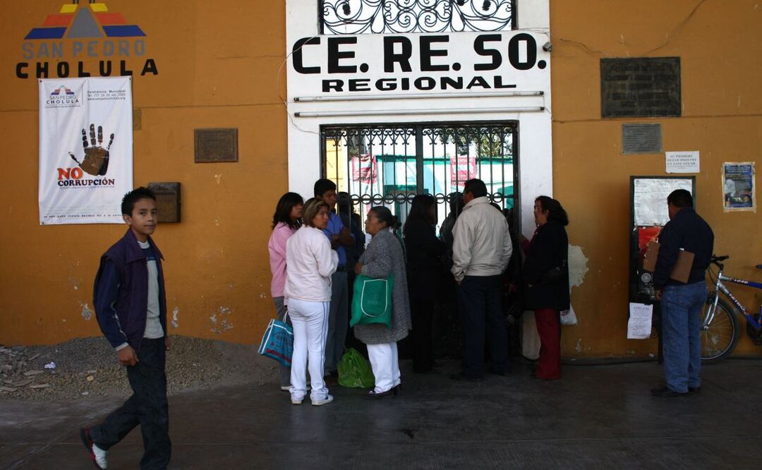 La ex líder sindical Maribel Jiménez dice que ahora se encarga de supervisar áreas del Cereso. | Foto: Agencia Es Imagen para El Universal Puebla