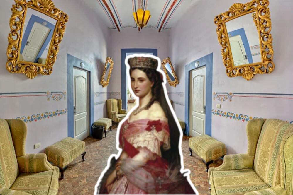 La emperatriz Carlota celebró su cumpleaños en Puebla | Foto: Hotel La Alhóndiga / wikia