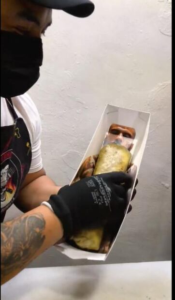 Taquería poblana crea el "Burro Babo" 