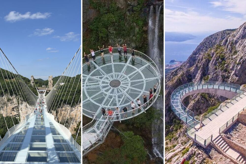 La IA enlistó los mejores miradores de cristal | Foto: Google Maps / TripAvisor