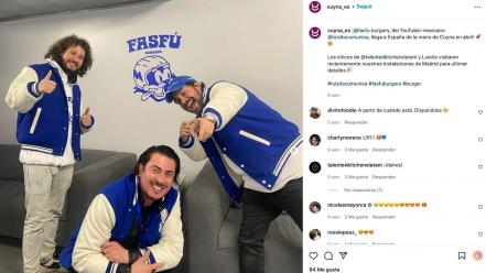 Fasfú Burgers, las hamburguesas de Luisito Comunica llegarán a España