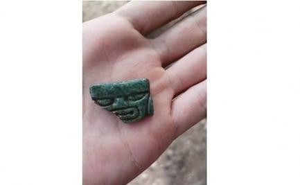 En Tabasco, AMLO difunde hallazgo de pieza arqueológica