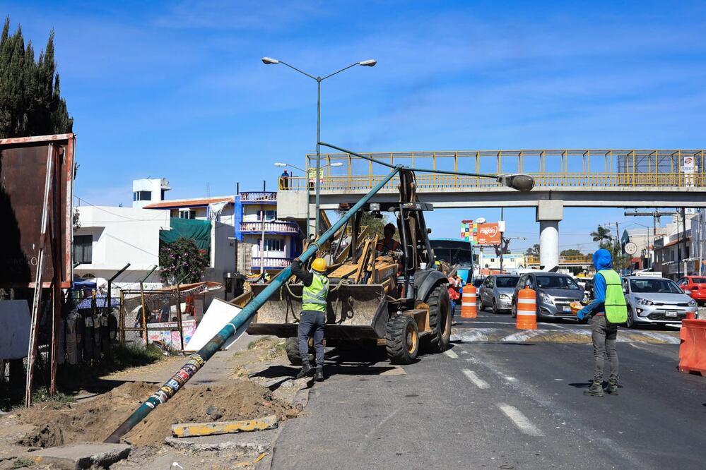 La construcción del distribuidor vial busca mejorar la movilidad en esa zona de la ciudad | Foto: EsImagen