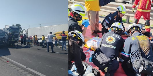 Accidente México-Puebla hoy: Choque deja 24 lesionados