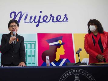Promueve Lilia Cedillo cultura de la no violencia contra las mujeres en la BUAP