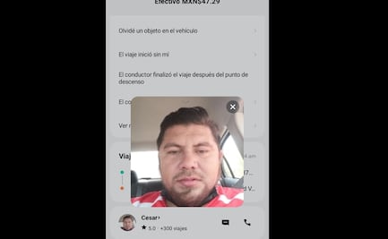 Chofer de app se hace viral por mostrarle la cara a pasajera