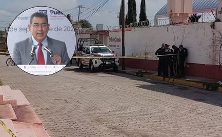 Gobernador de Puebla condena balacera en escuela primaria de Moyotzingo