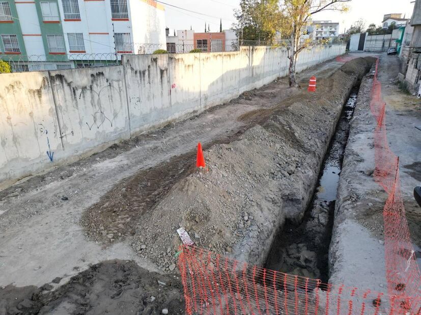 Adán Domínguez supervisó estas obras | Fotos Ayuntamiento de Puebla