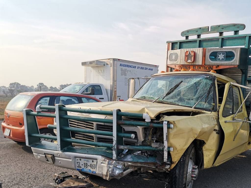Muere una automovilista tras choque frontal en Huejotzingo