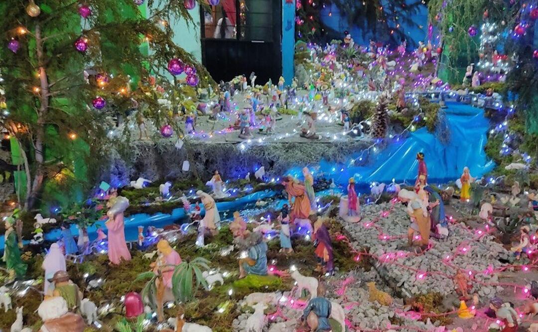 Este nacimiento de Atlixco atrae cada año a cientos de visitantes | Foto: maestra Verónica Lázaro