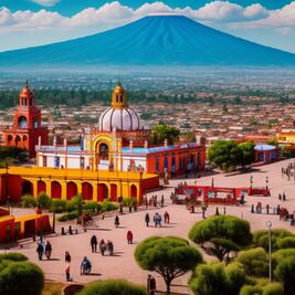 FOTOS Así se vería Cholula en el año 2100 según la Inteligencia Artificial