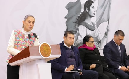 Destaca presidenta Sheinbaum reducción de delitos en Puebla