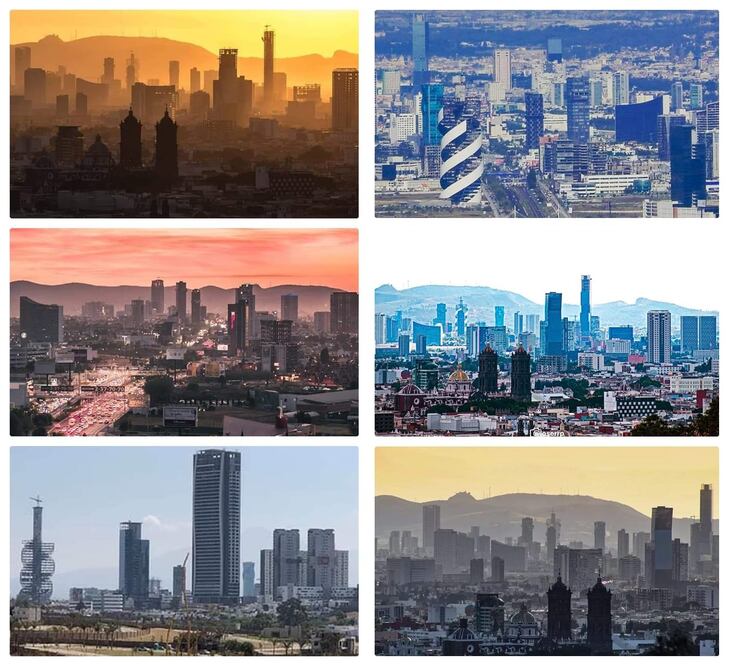Puebla es considerada como una de las primeras cuatro ciudades con mejor paisaje urbano | Facebook Rascacielos de México