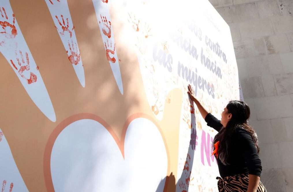 SEGOB Puebla conmemoró el Día Naranja contra la violencia de género | Foto: Gobernación del estado