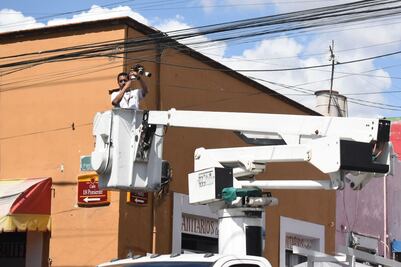 En estas calles de Puebla había cámaras colocadas por delincuentes
