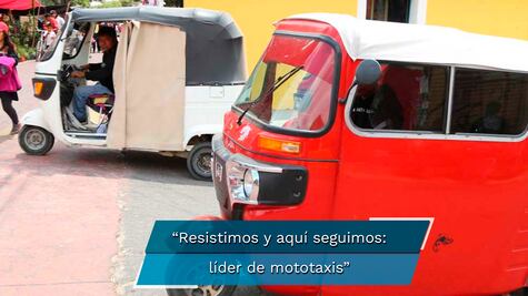 Nueva ley del transporte permite la operación de mototaxis