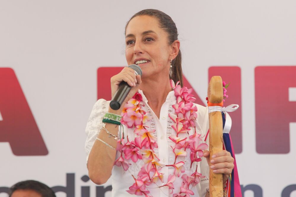 La última visita de Claudia Sheinbaum a Puebla fue el 17 de agosto pasado | Agencia Es Imagen para El Universal Puebla