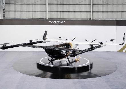 Volkswagen presenta el prototipo de una aeronave eléctrica 