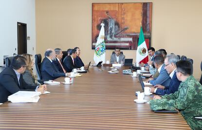 Sergio Salomón establece mesa de seguridad con la federación