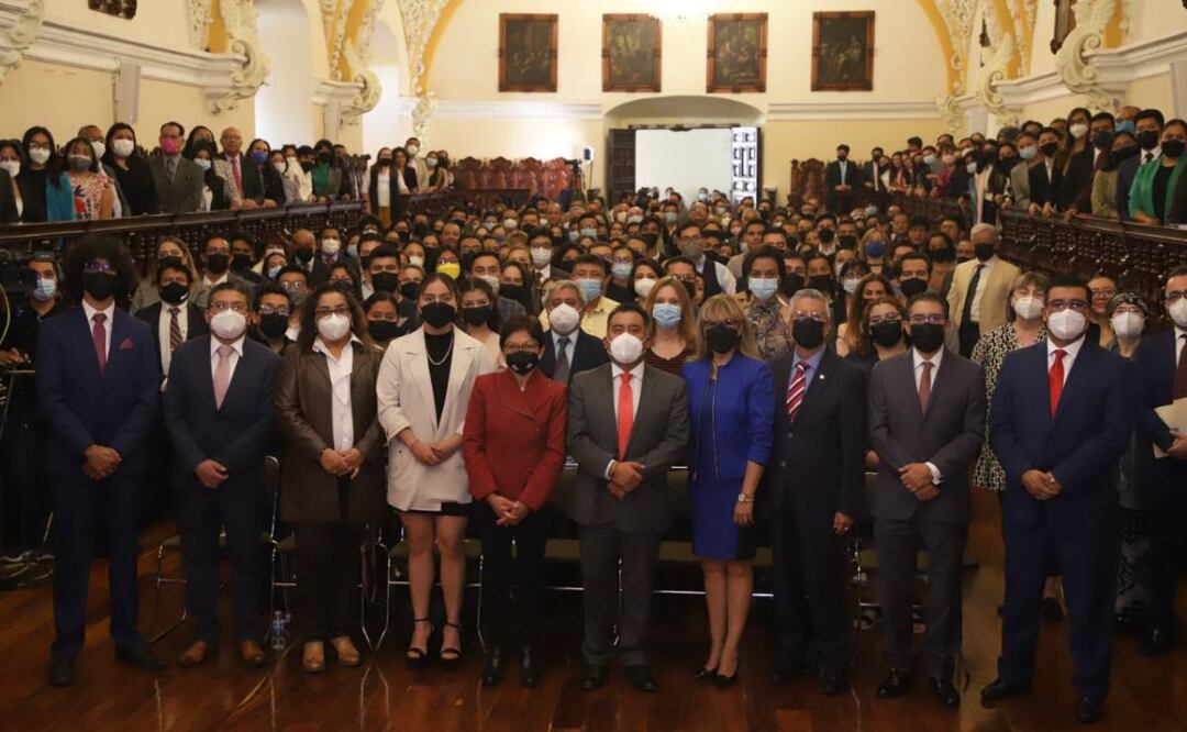La comunidad académica  reconoce a la BUAP como una institución benemérita y autónoma | Foto: Agencia Es Imagen para El Universal Puebla