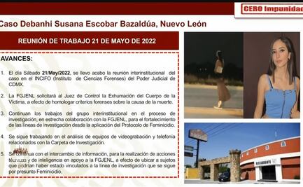 SSPC confirma que se realizará una tercera autopsia a Debanhi Escobar