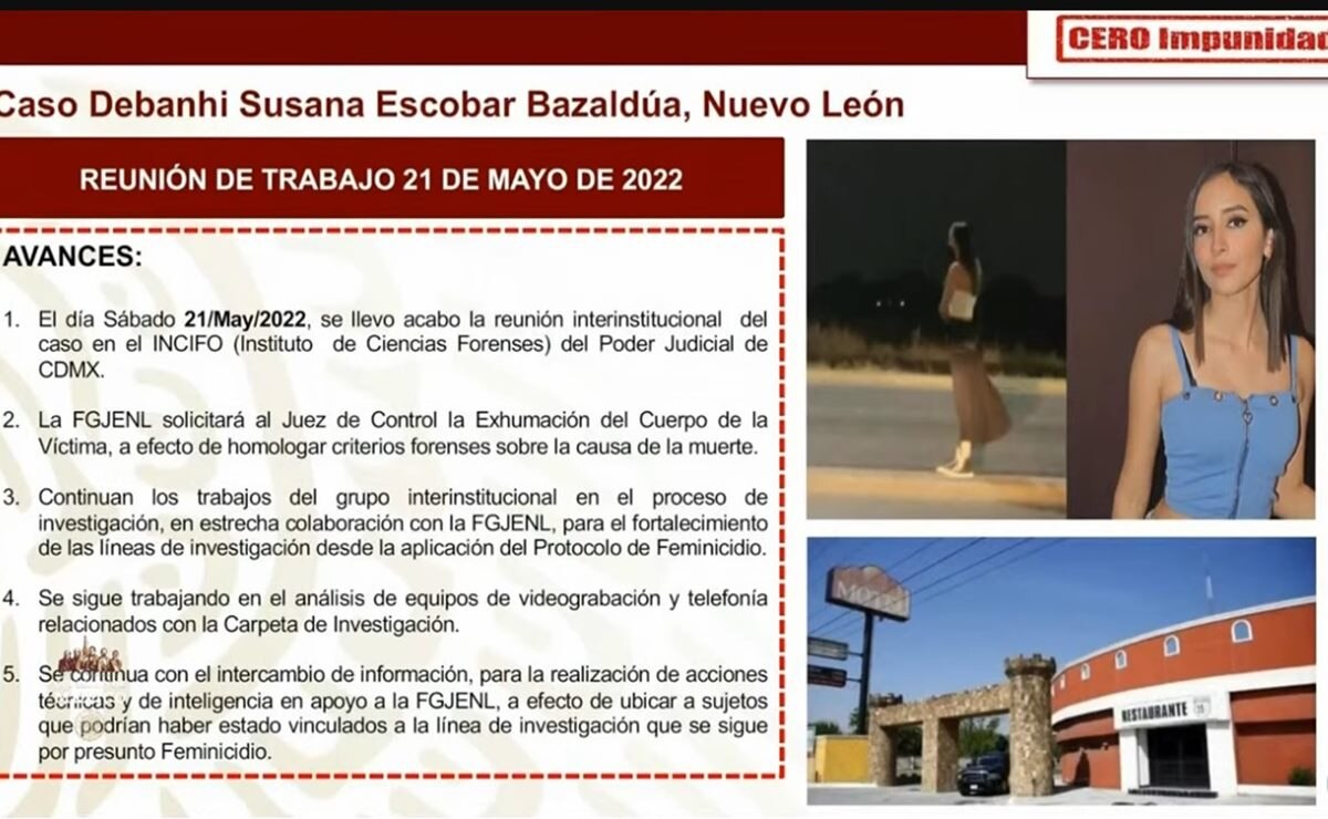 SSPC confirma que se realizará una tercera autopsia a Debanhi Escobar