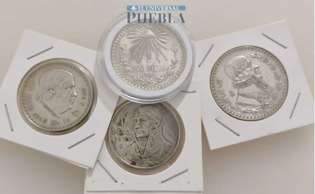 El año de 1957 fue el último en el que se fabricaron monedas de Un Peso con plata. Foto: Demian Magallán