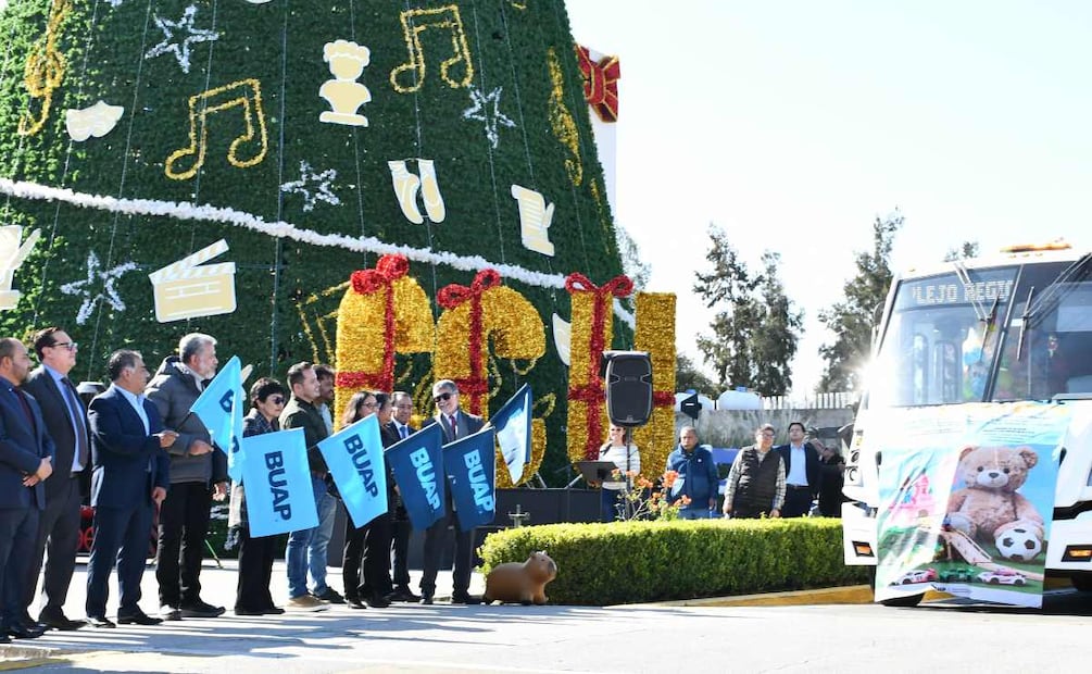 Campaña "Dona un Juguete" de la Buap | Foto: Buap