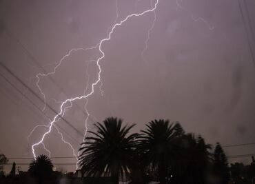 El impacto de un rayo en Atlixco hirió a un pastor y acabó con su ganado