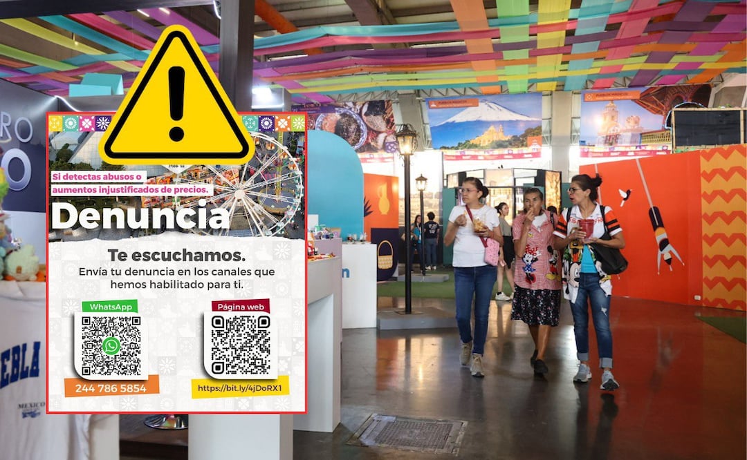 Las autoridades activaron protocolos contra robos en el recinto ferial | Foto: Créditos EsImagen/Redes Sociales