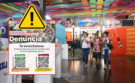 Activan protocolo de denuncias contra robos en la Feria de Puebla 2025