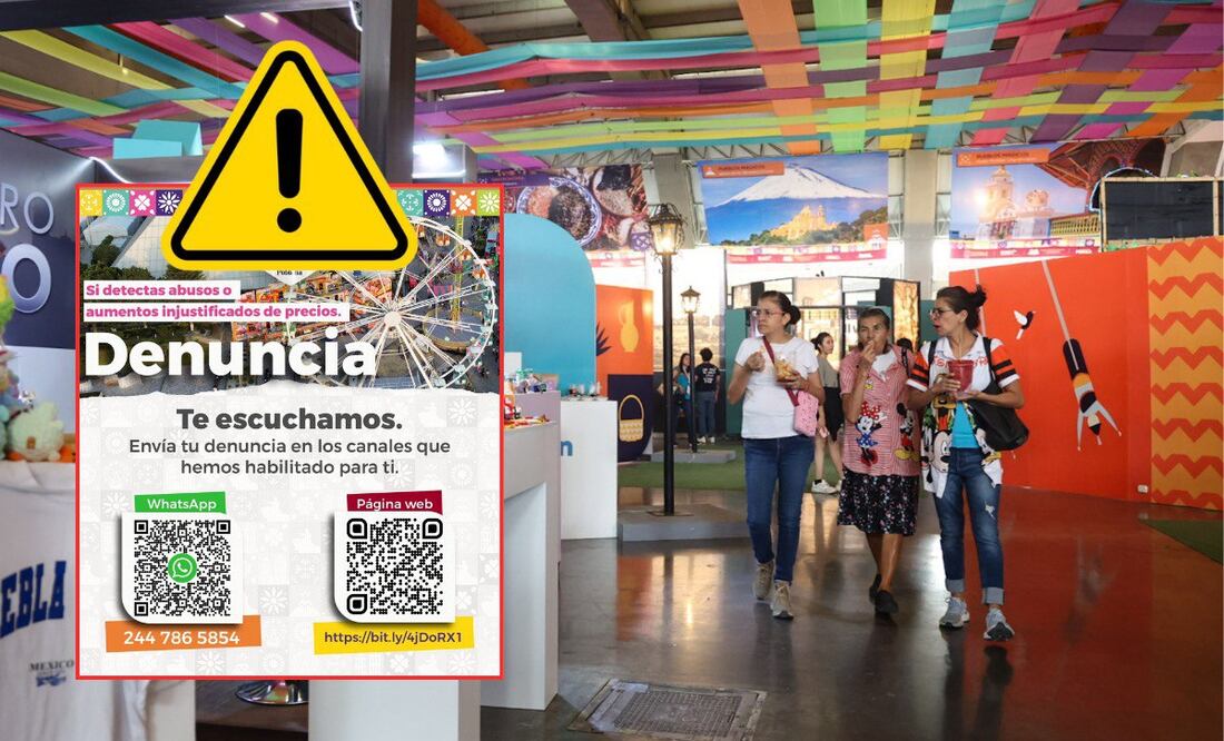 Las autoridades activaron protocolos contra robos en el recinto ferial | Foto: Créditos EsImagen/Redes Sociales