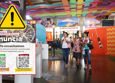 Activan protocolo de denuncias contra robos en la Feria de Puebla 2025