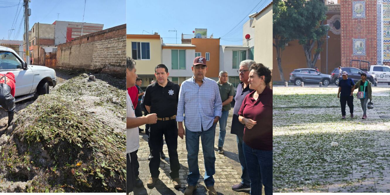 Afectaciones por lluvia y granizada / Foto Es Imagen