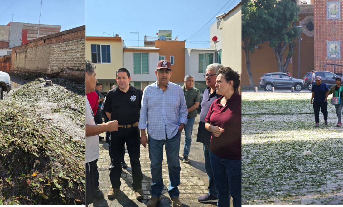 Afectaciones por lluvia y granizada / Foto Es Imagen