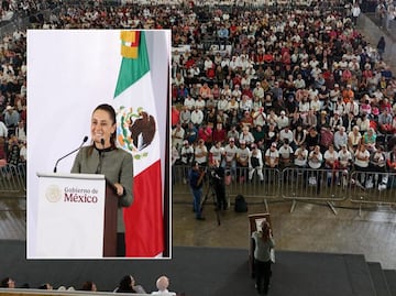 Sheinbaum rinde informe en Puebla; Olinia, río Atoyac y vivienda, sus principales proyectos en el estado