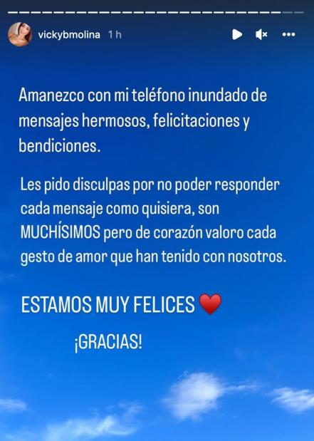 Bebé enfranjado en camino; Nicolás Larcamón y Vicky Betancourt serán papás