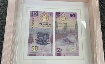 Nuevo billete de 50 pesos. Ahora la gente está enmarcando su ajolote