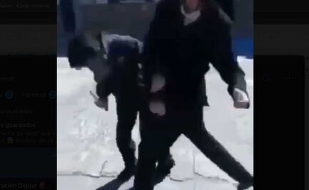 Ahora en el Benavente, bully golpea a compañero más pequeño