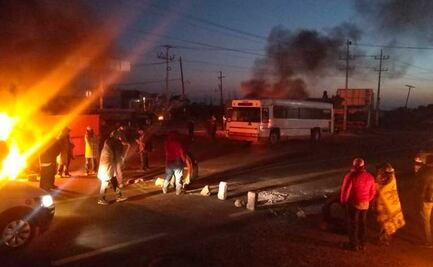 Cierran por manifestación la carretera Amozoc-Teziutlán