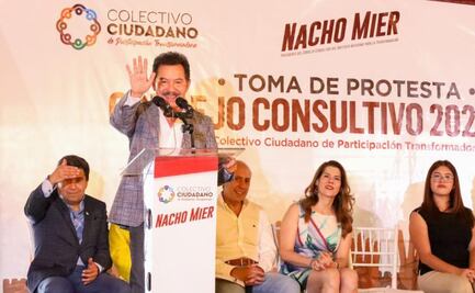 Ignacio Mier toma protesta a miembros del Colectivo de Participación Transformadora