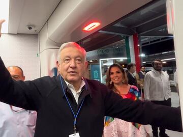 AMLO pone en marcha la segunda etapa del Tren Maya; viaja de Cancún a Palenque