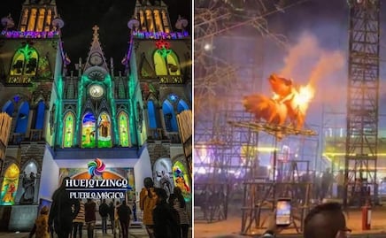 VIDEO Pirotecnia obscena genera polémica en fiesta patronal de Huejotzingo