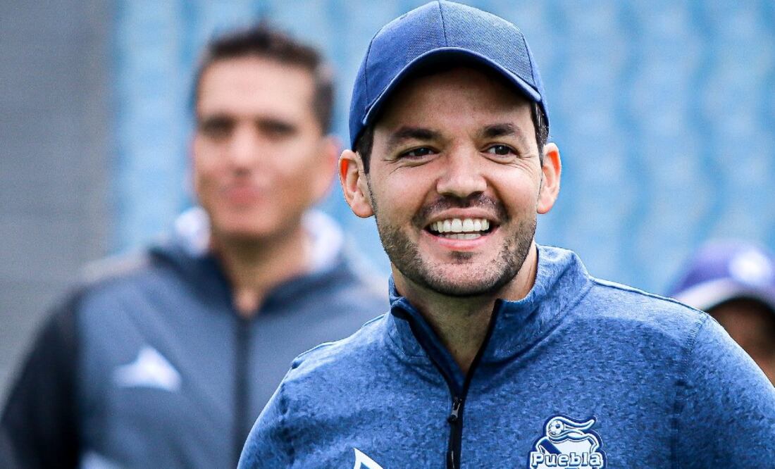 Nicolás Larcamón, director técnico del Club Puebla / Fotos: facebook.com/ClubPueblaOficial