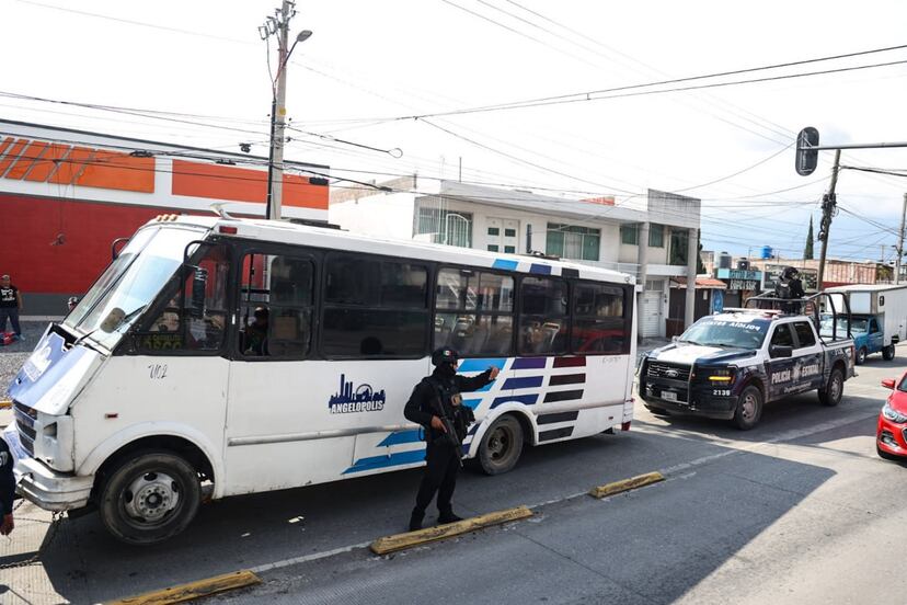 "Peinaron a todos": chofer denuncia violento asalto en la Ruta Angelópolis de Puebla