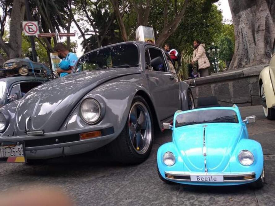 Los amantes del vochito también quieren a los bebés | Facebook Antonio Cortés