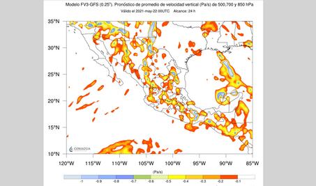 Pronóstico del clima para Puebla, 21 de mayo 2021  