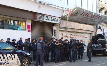 Blindan el Centro Histórico de Puebla para evitar ambulantes